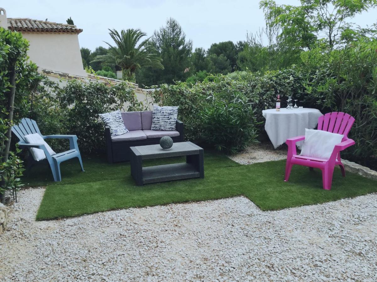 Appartement En Residence Privee Proche Mer Sausset-les-Pins Bagian luar foto